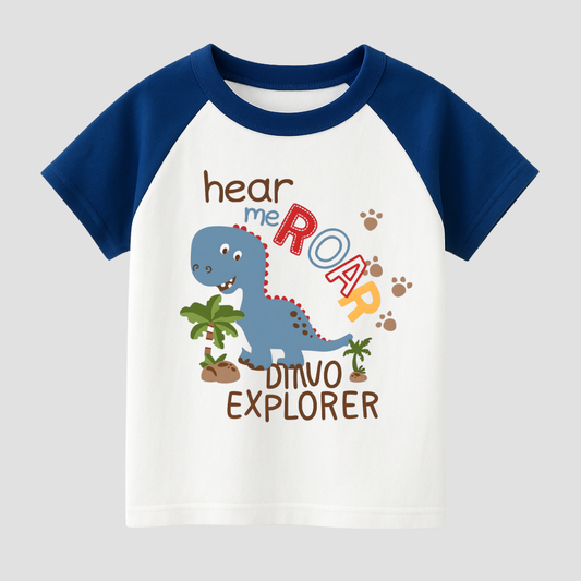 Hear Me Roar Kids Short Sleeve T-Shirt