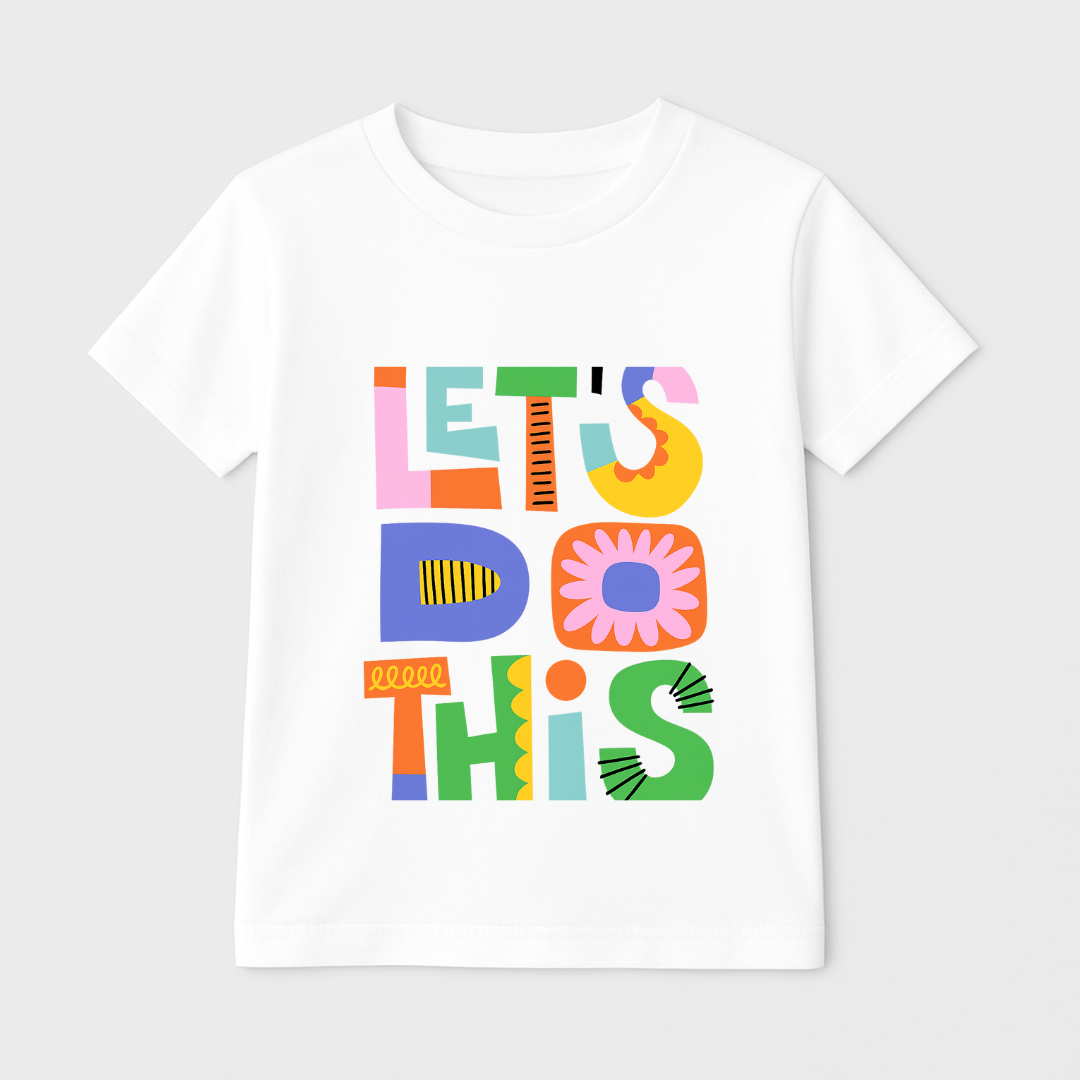 Let’s Do This Kids Short Sleeve T-Shirt Kia & Kel