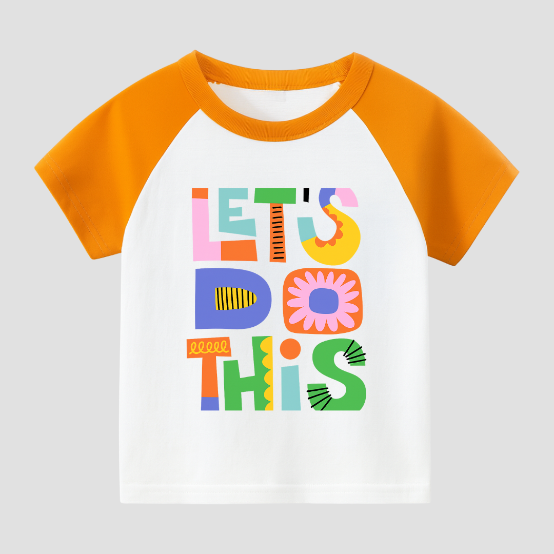 Let’s Do This Kids Short Sleeve T-Shirt Kia & Kel