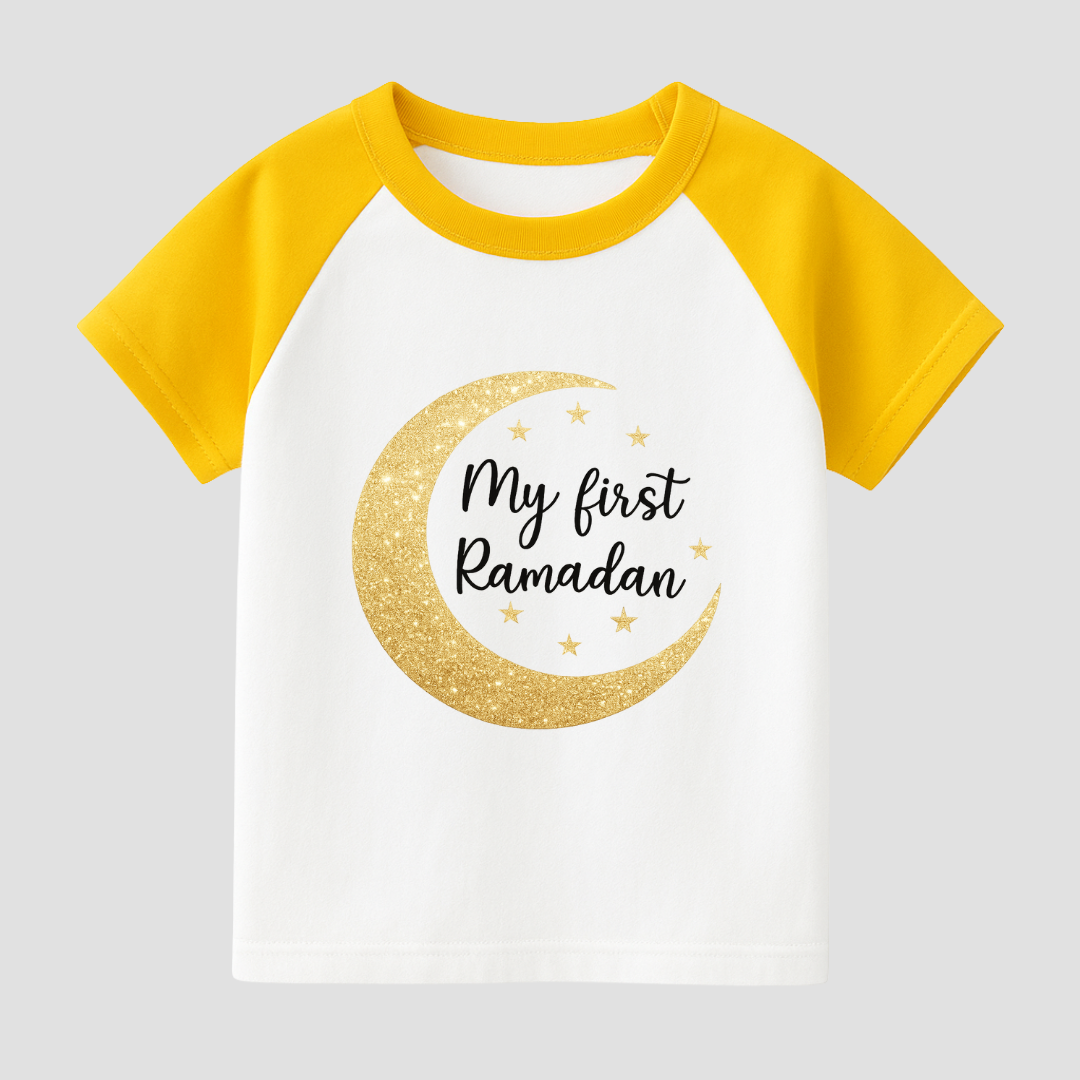 First Ramadan Spark Kids Short Sleeve T-Shirt