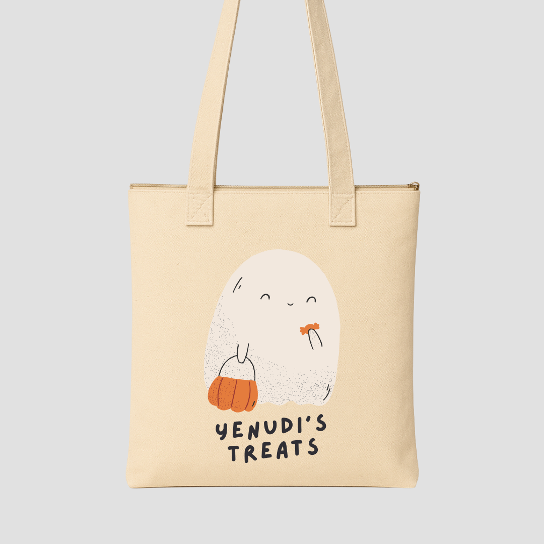 Trick or Treat Tote Bags (15.5 × 13.5 inches)