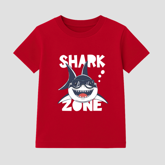 Shark Zone Kids Short Sleeve T-Shirt
