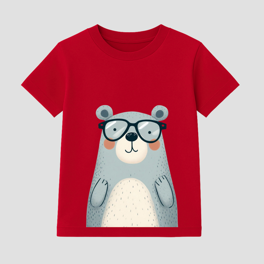 Smartie Bear Kids Short Sleeve T-Shirt