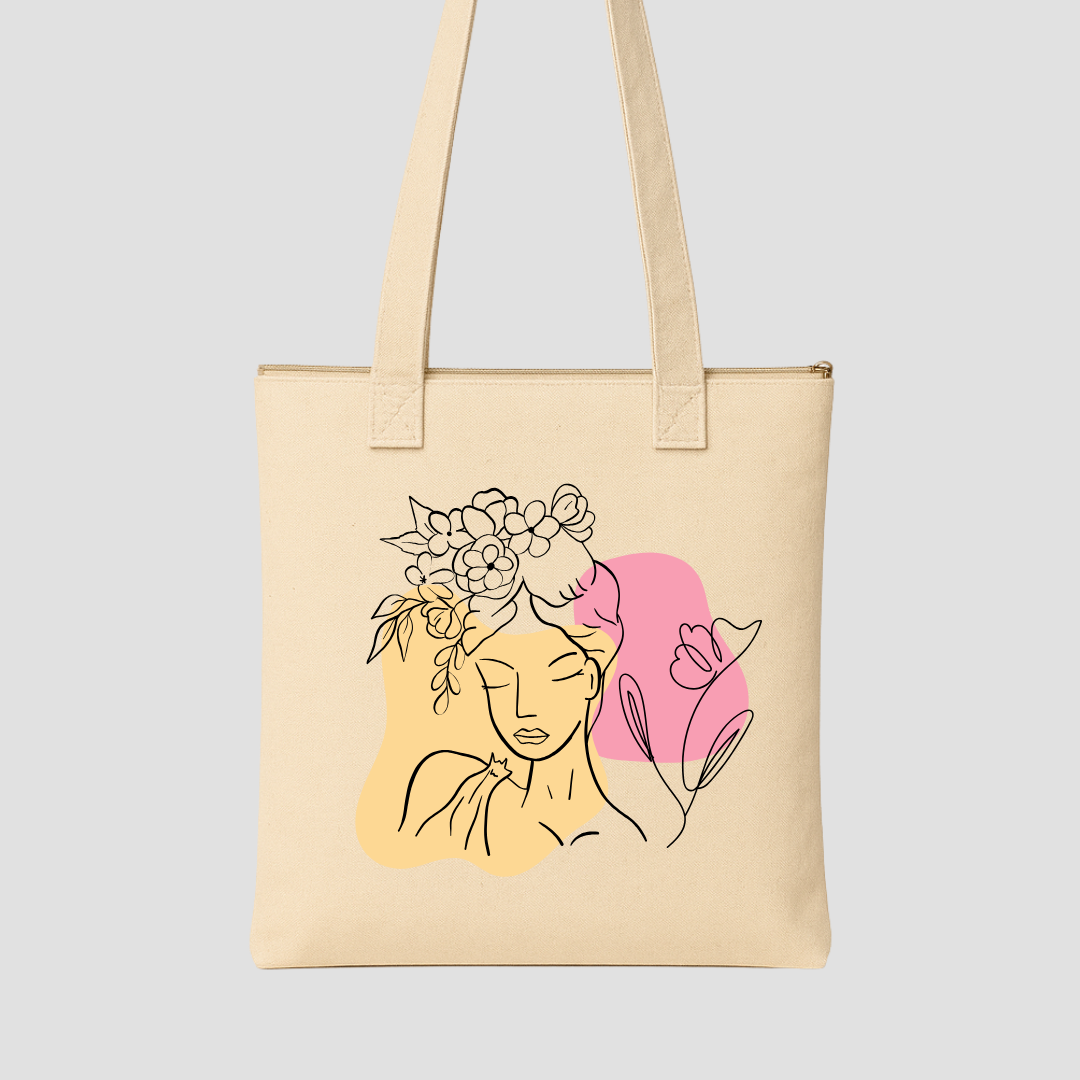 Bloom & Glow Tote Bags