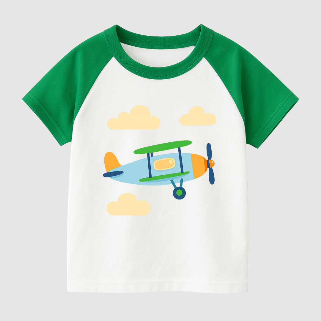 Sky Zoom Kids Short Sleeve T-Shirt Kia & Kel
