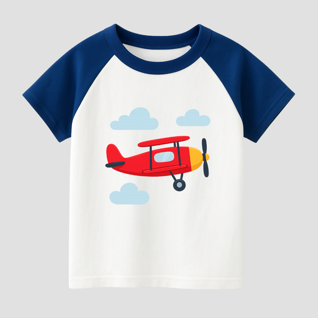 Sky Zoom Kids Short Sleeve T-Shirt Kia & Kel