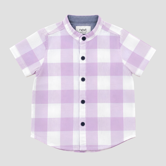 Soft Check Kids Shirt
