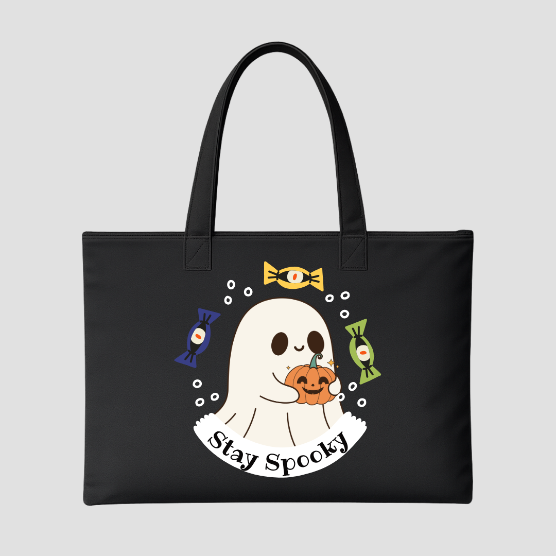 Trick or Treat Large Tote Bags