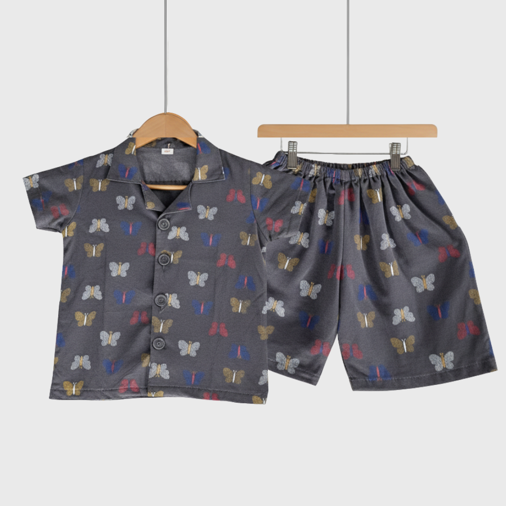 Midnight Butterflies Pajama Set