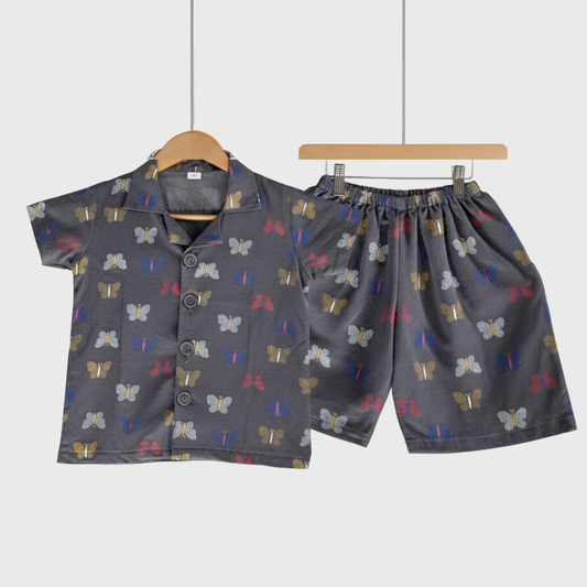 Midnight Butterflies Pajama Set