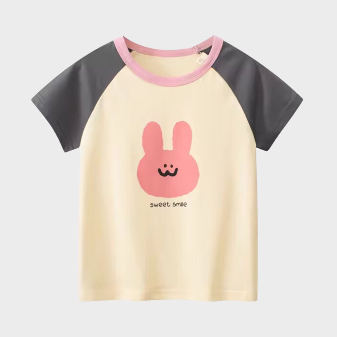 Sweet Bunny Kids Short Sleeve T-Shirt