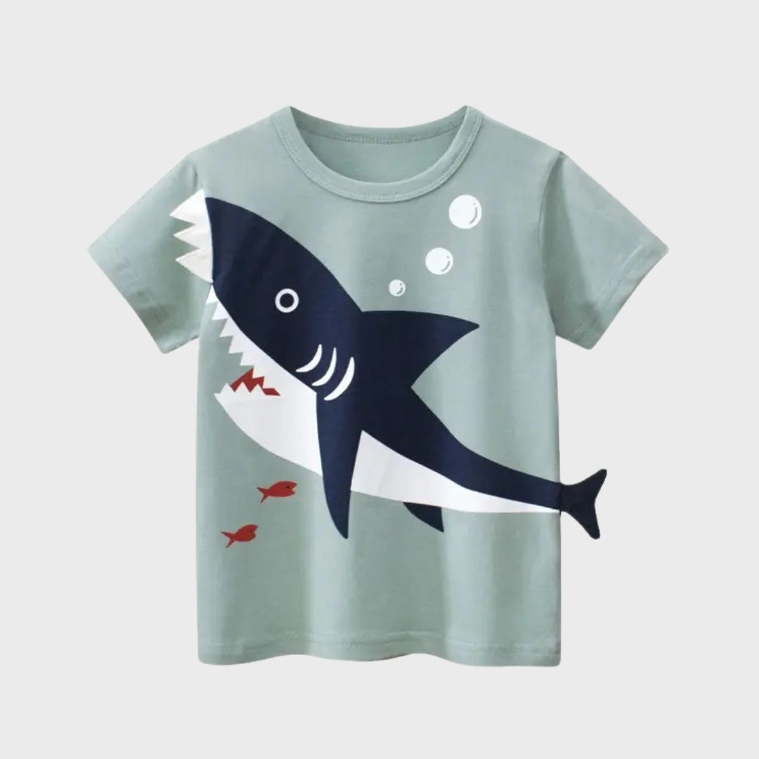 Hungry Shark Kids Short Sleeve T-Shirt