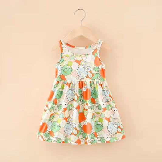 Jungle Joy Beach Strap Dress