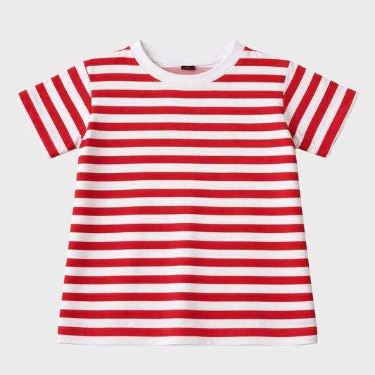 Classic Stripe Kids Short Sleeve T-Shirt