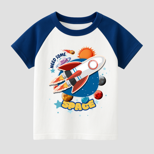 Need Some Space Kids Short Sleeve T-Shirt