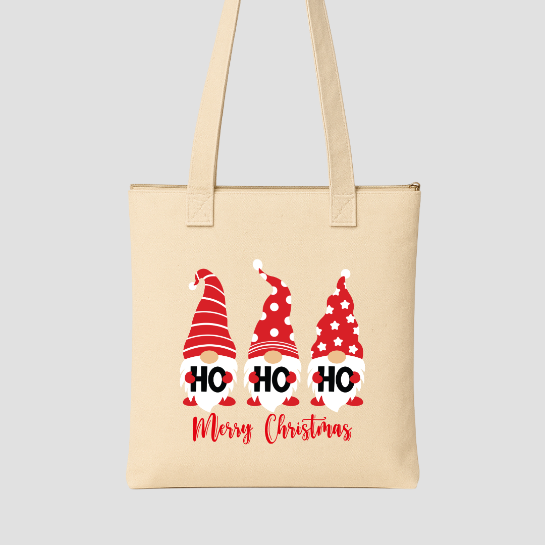 Merry & Cozy Tote Bags (15.5 × 13.5 inches) & (15 × 18 inches)
