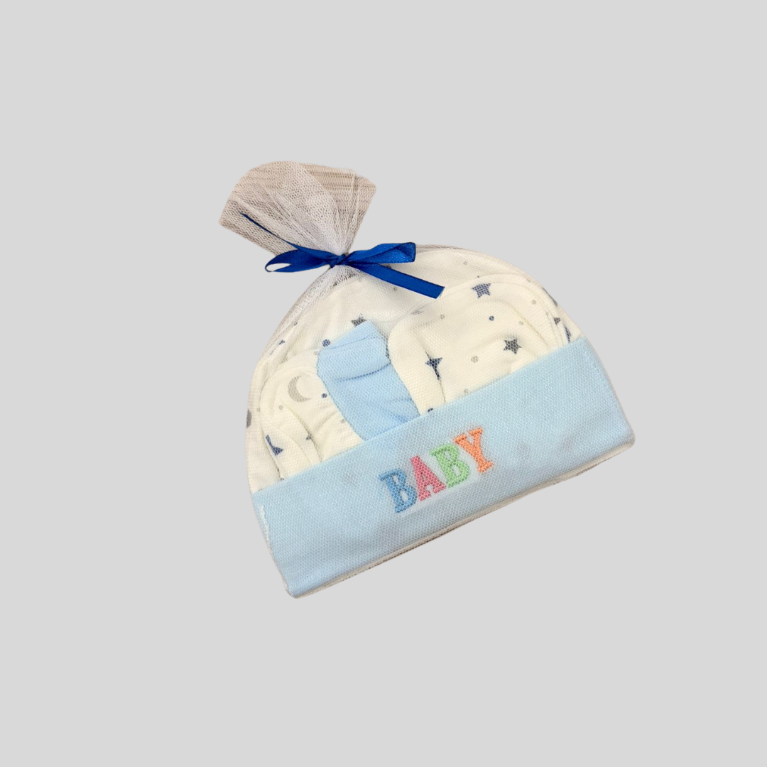 Baby Soft 3-in-1 Net Cap Set