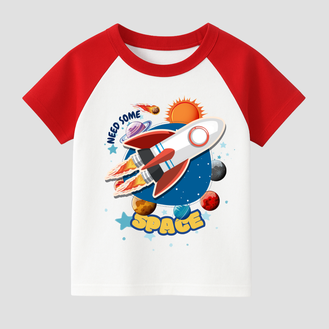 Need Some Space Kids Short Sleeve T-Shirt