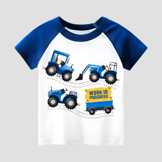 Work in Progress Kids Short Sleeve T-Shirt