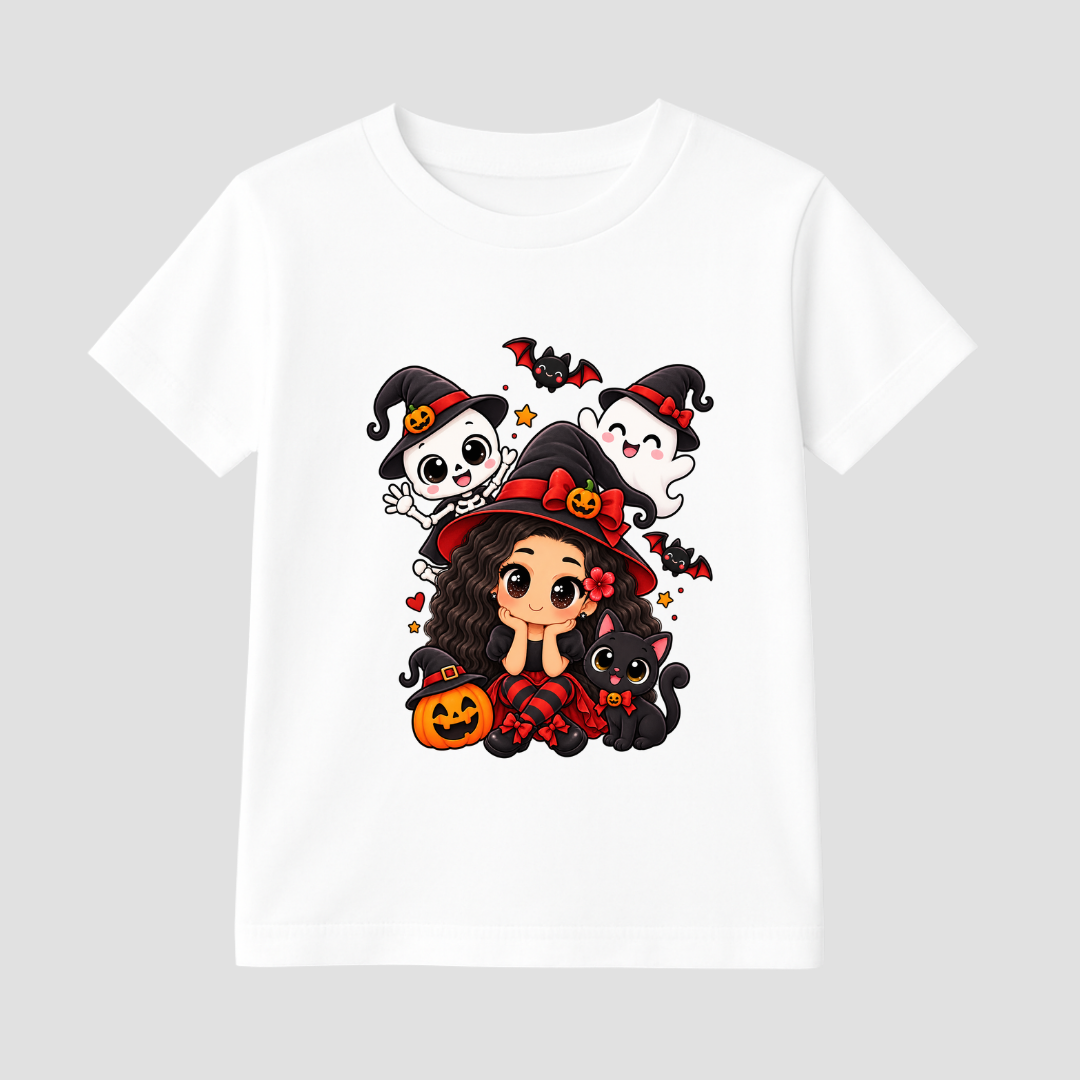 Boo & Bows Kids Short Sleeve T-Shirt
