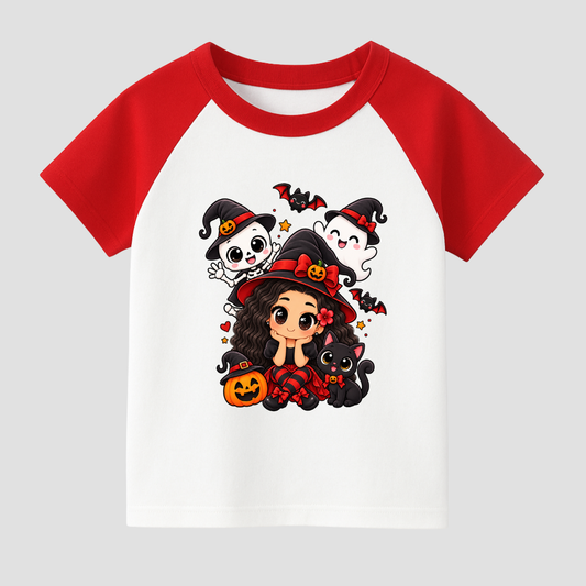 Boo & Bows Kids Short Sleeve T-Shirt
