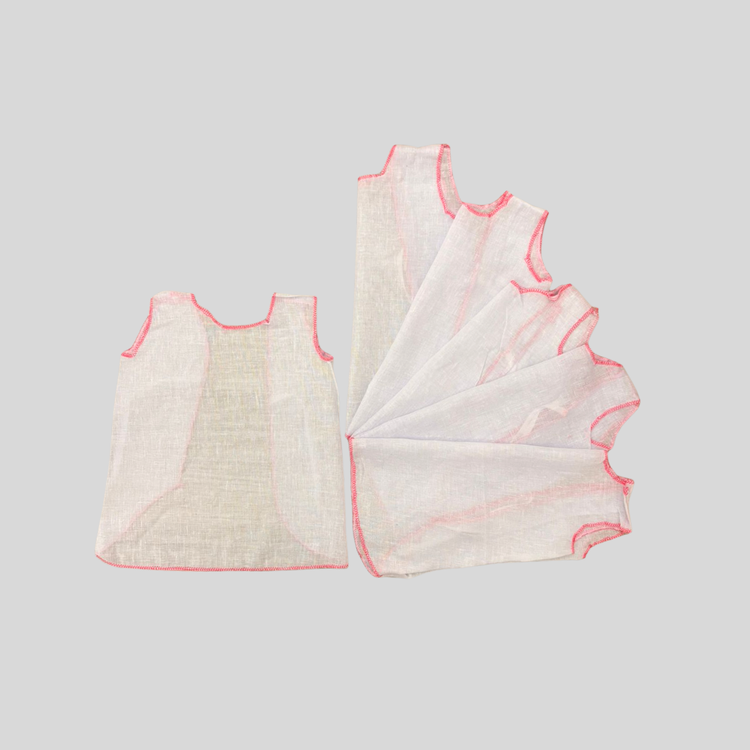 Newborn Baby Frocks - 6Pcs