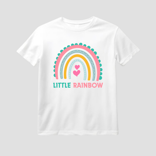 Little Rainbow Kids Short Sleeve T-Shirt