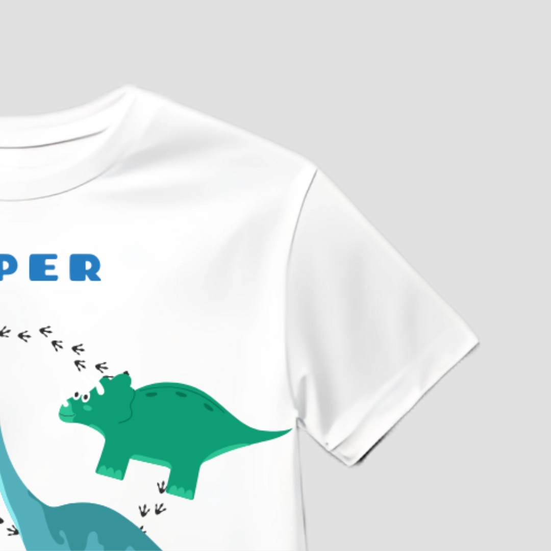 Super Saurus Kids Short Sleeve T-Shirt