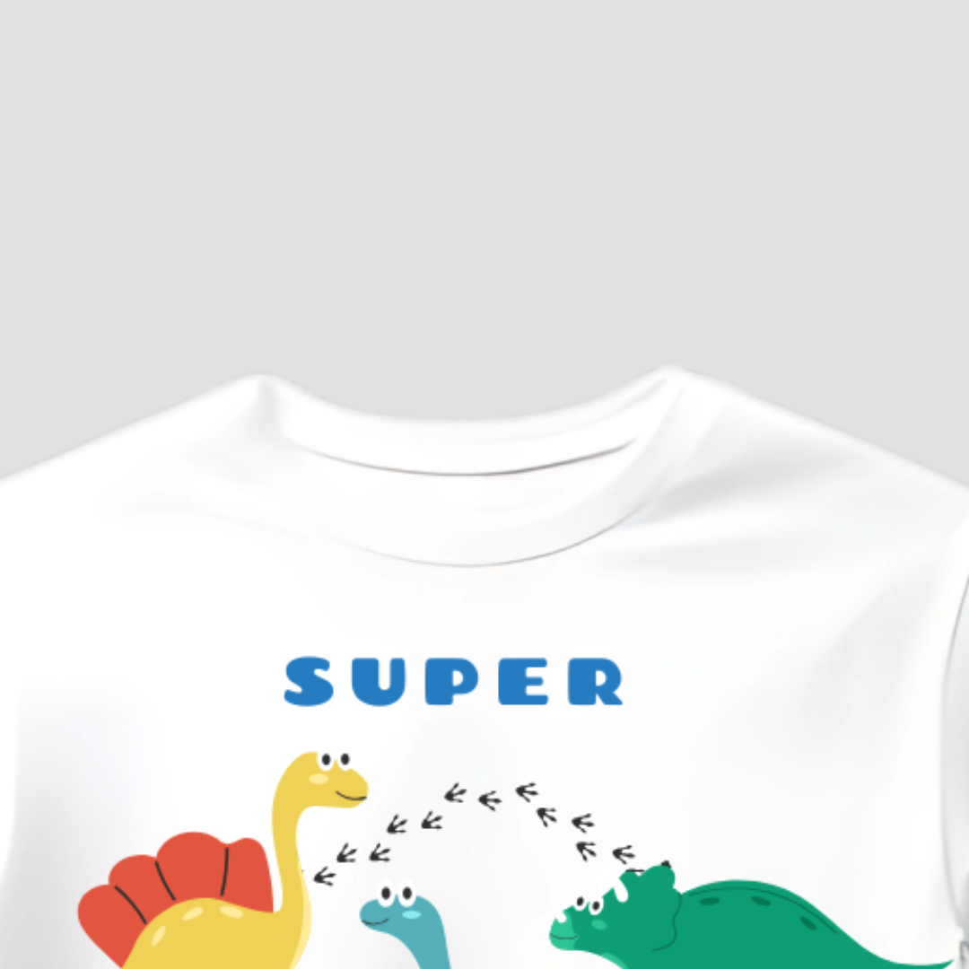 Super Saurus Kids Short Sleeve T-Shirt