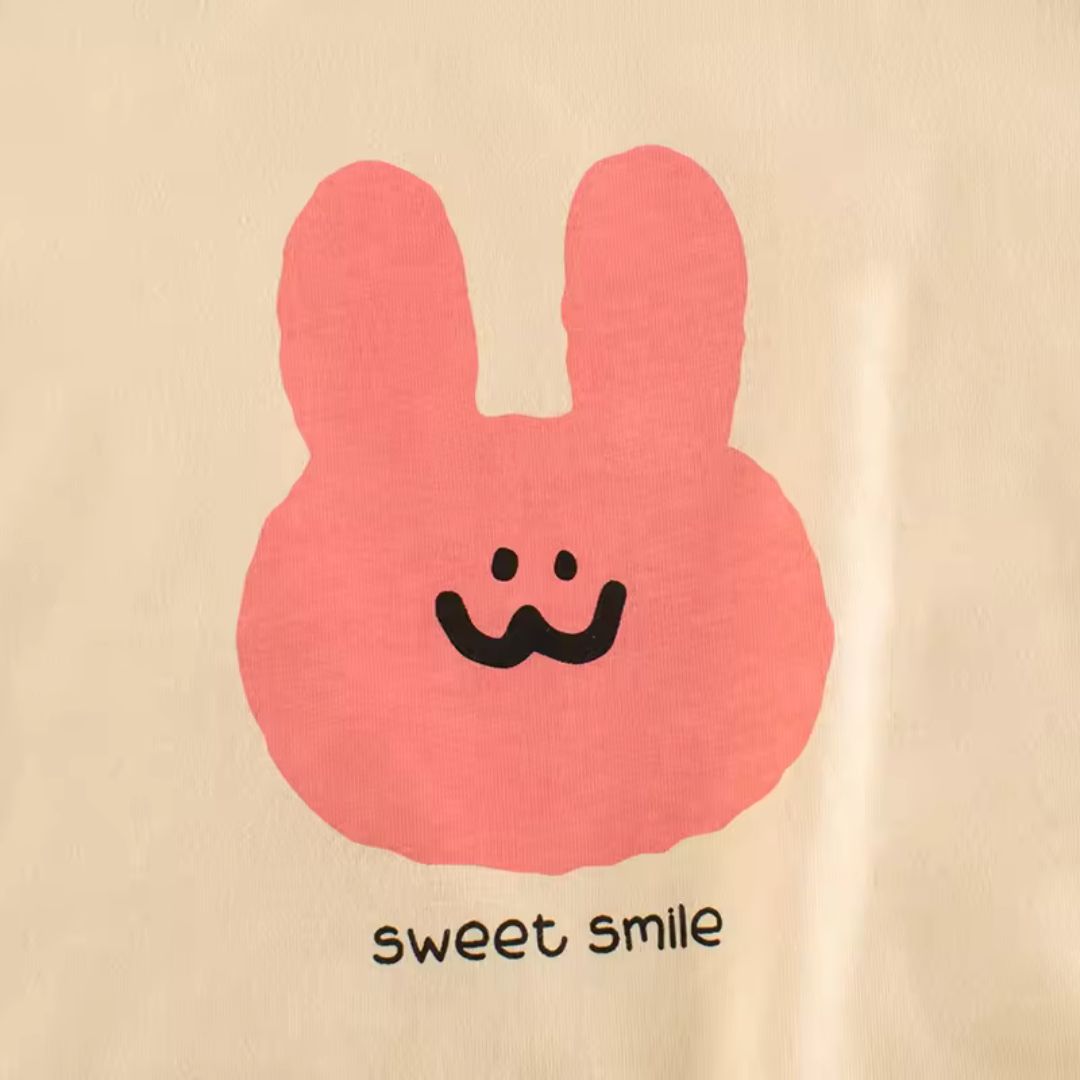 Sweet Bunny Kids Short Sleeve T-Shirt