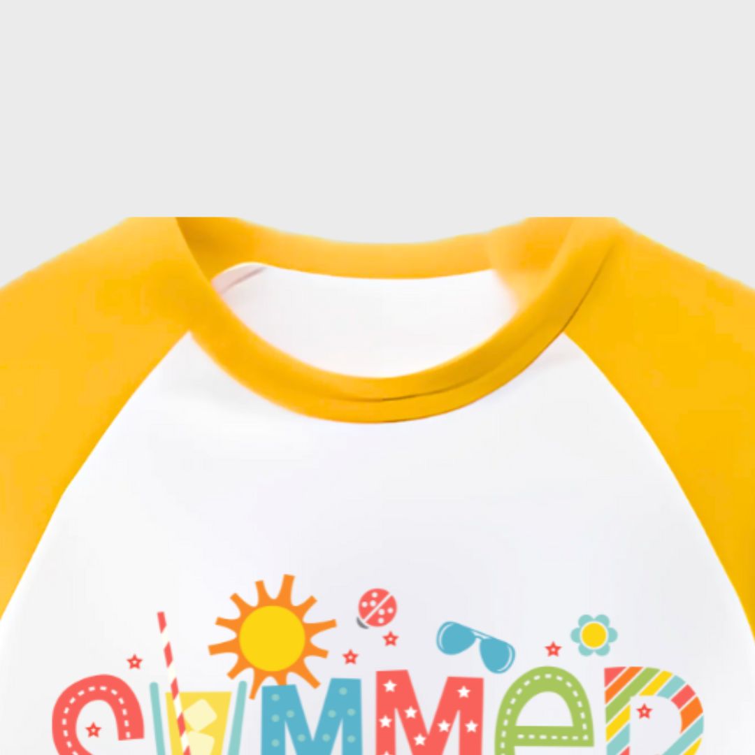 Summer Vibes Kids Short Sleeve T-Shirt