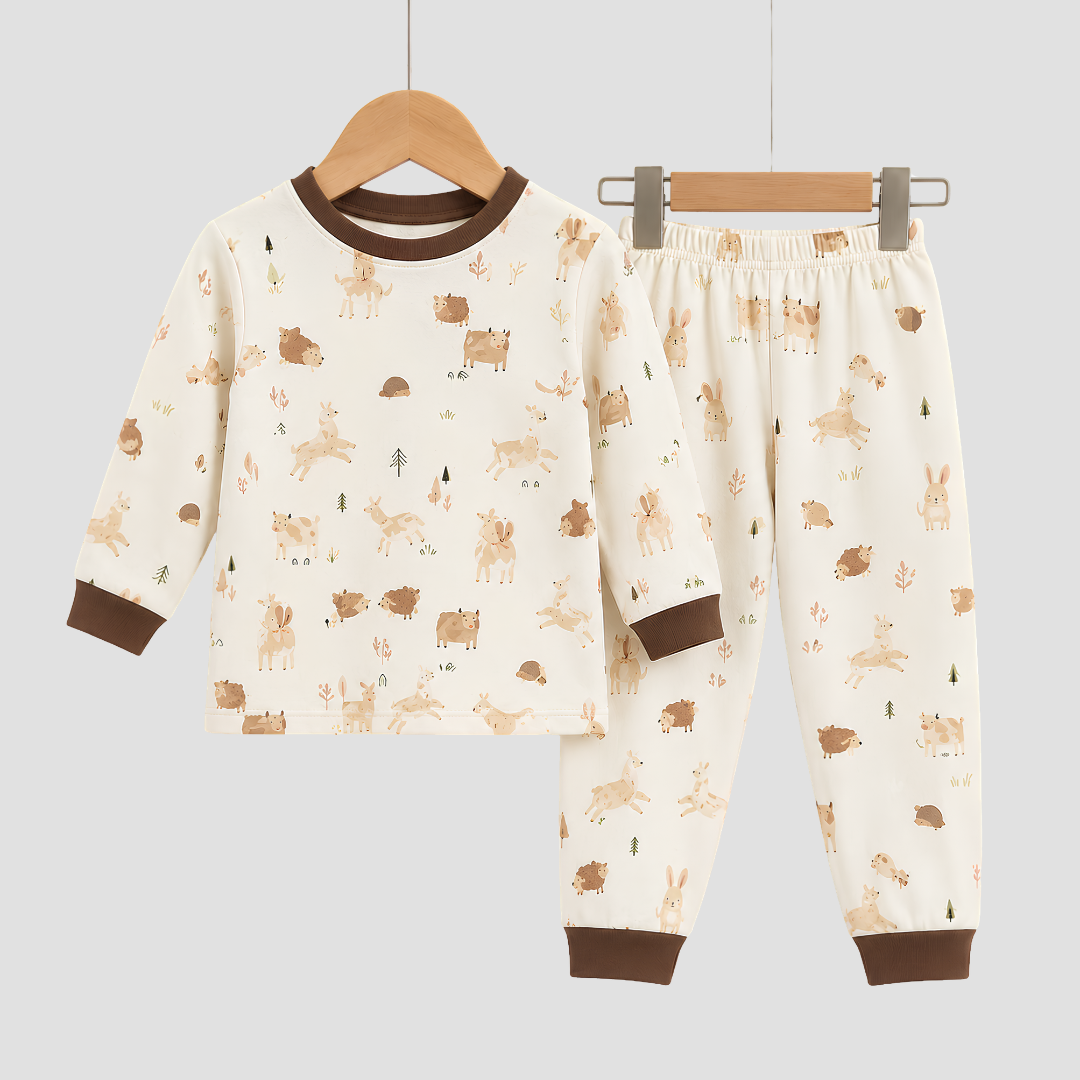 Woodland Friends Kids Pajama Set