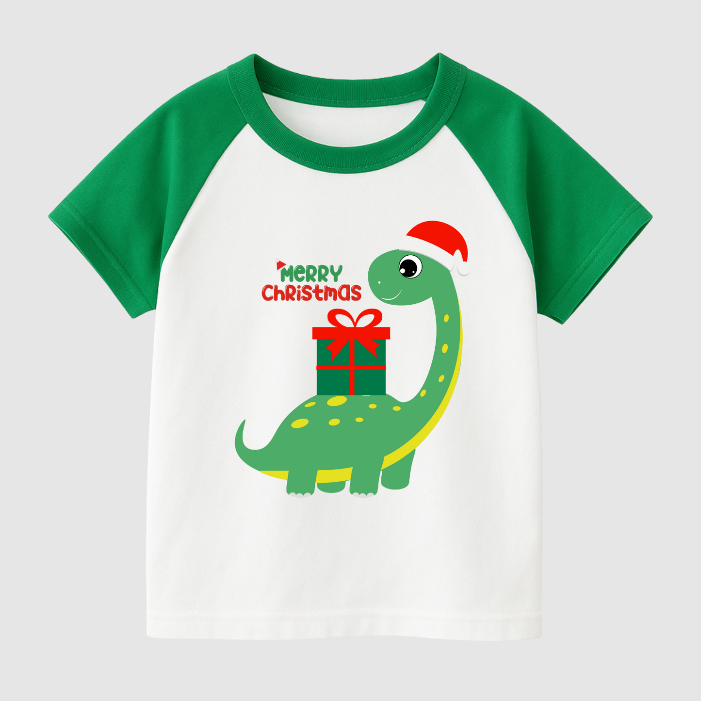 Dino Merry Magic Kids Short Sleeve T-Shirt