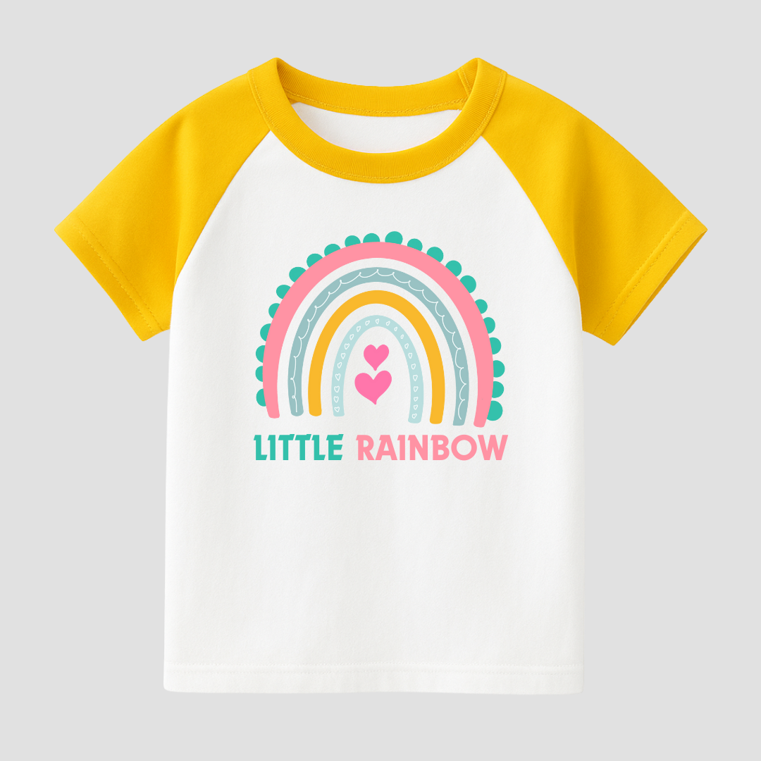 Little Rainbow Kids Short Sleeve T-Shirt
