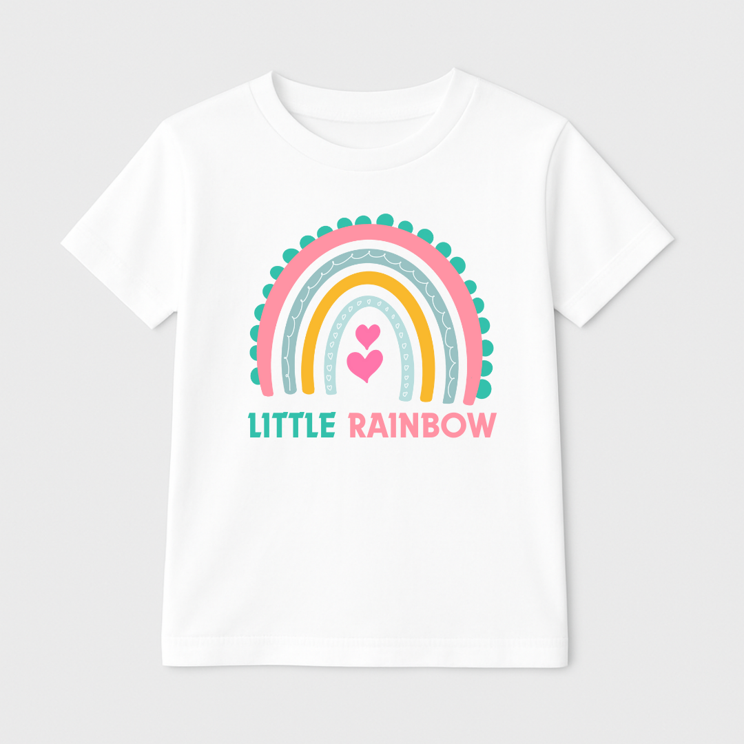 Little Rainbow Kids Short Sleeve T-Shirt