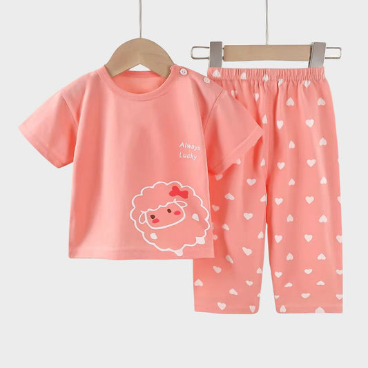 Lucky Sheep Kids Pajamas Set