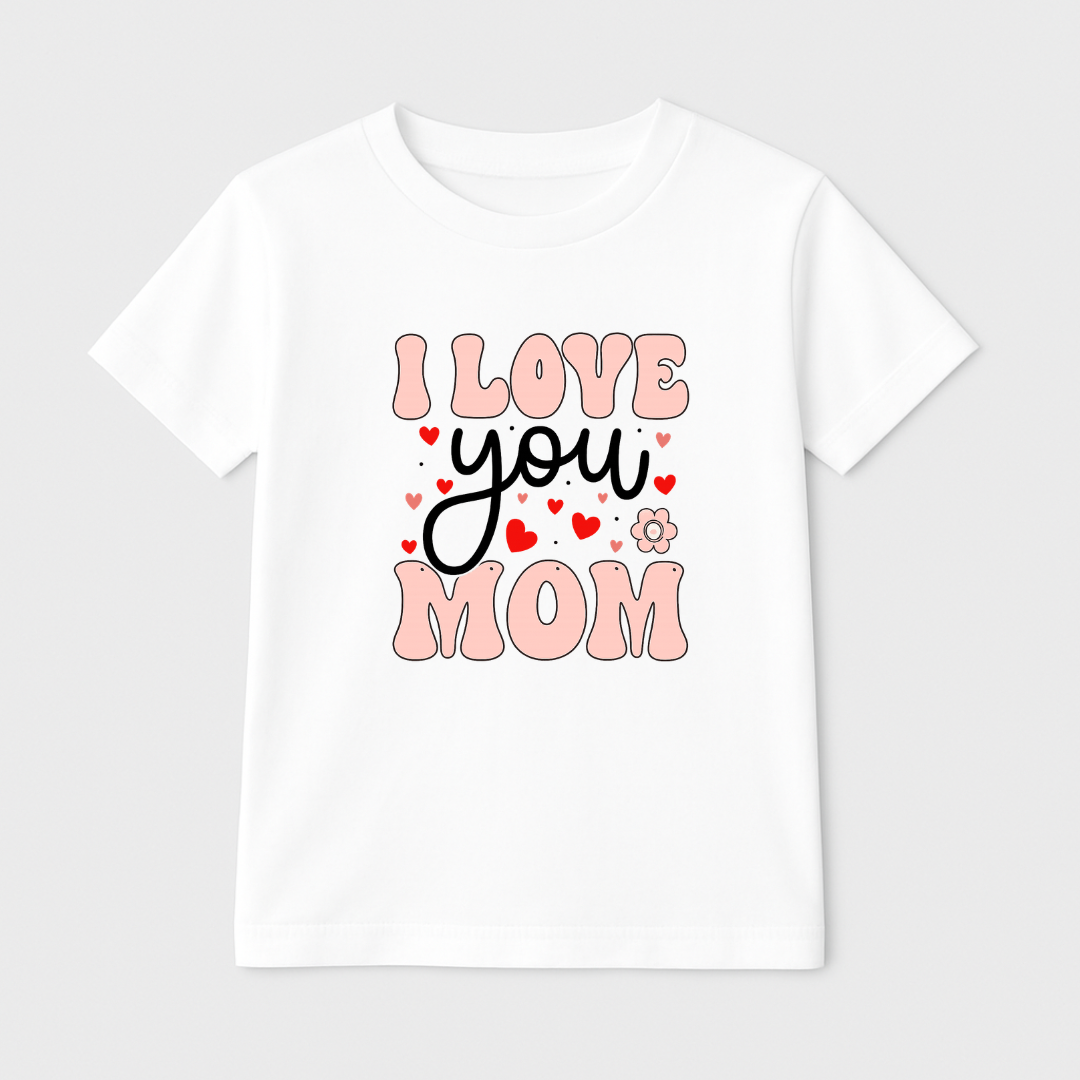 Little Love Message Kids Short Sleeve T-Shirt Kia & Kel