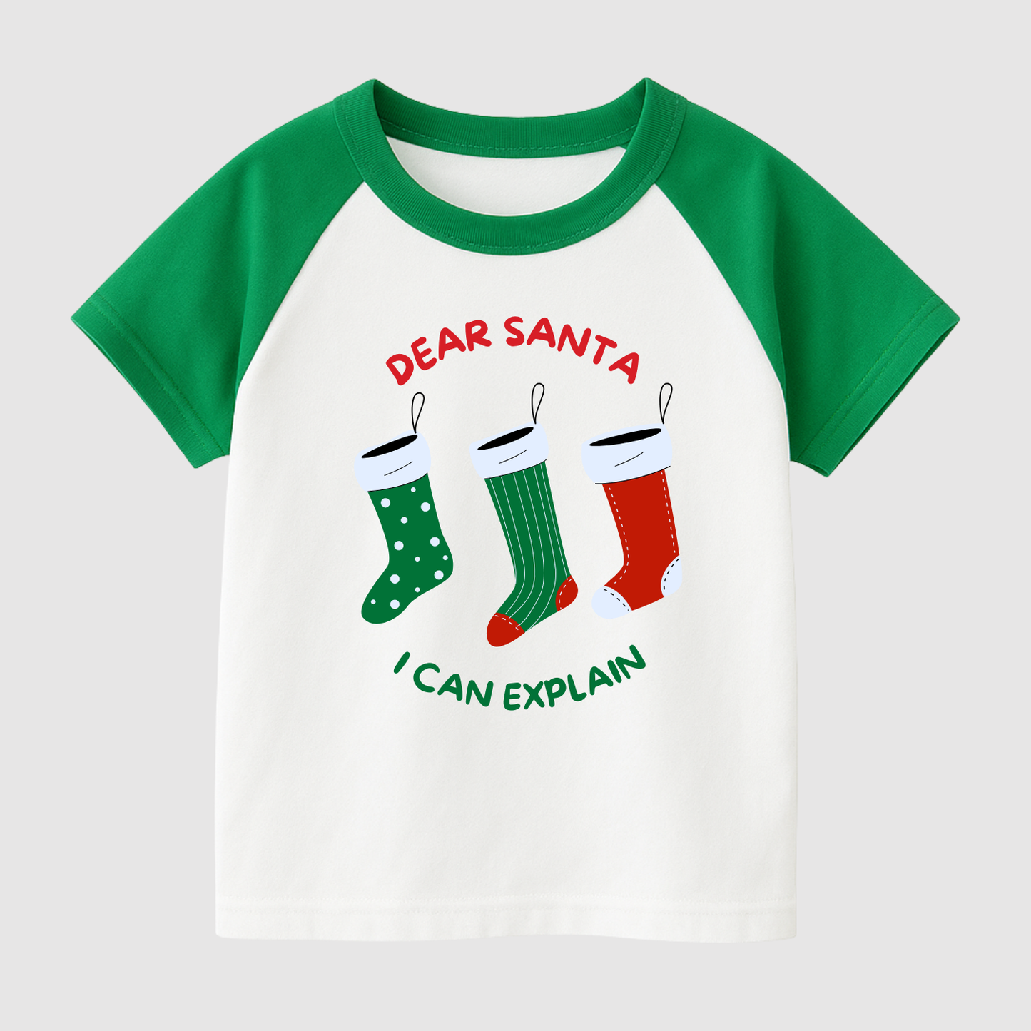 Dear Santa Kids Short Sleeve T-Shirt