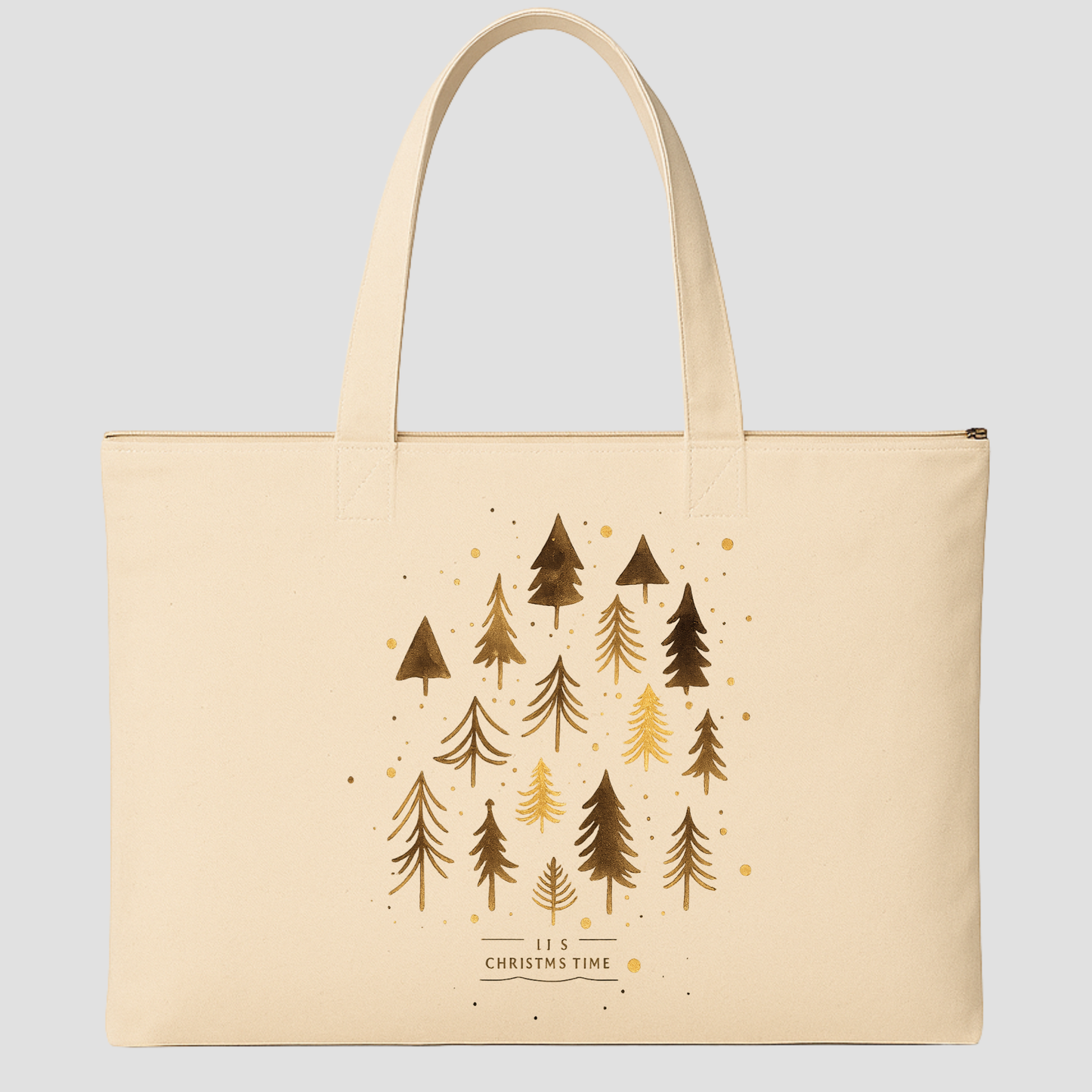 Merry & Cozy Tote Bags (15.5 × 13.5 inches) & (15 × 18 inches)