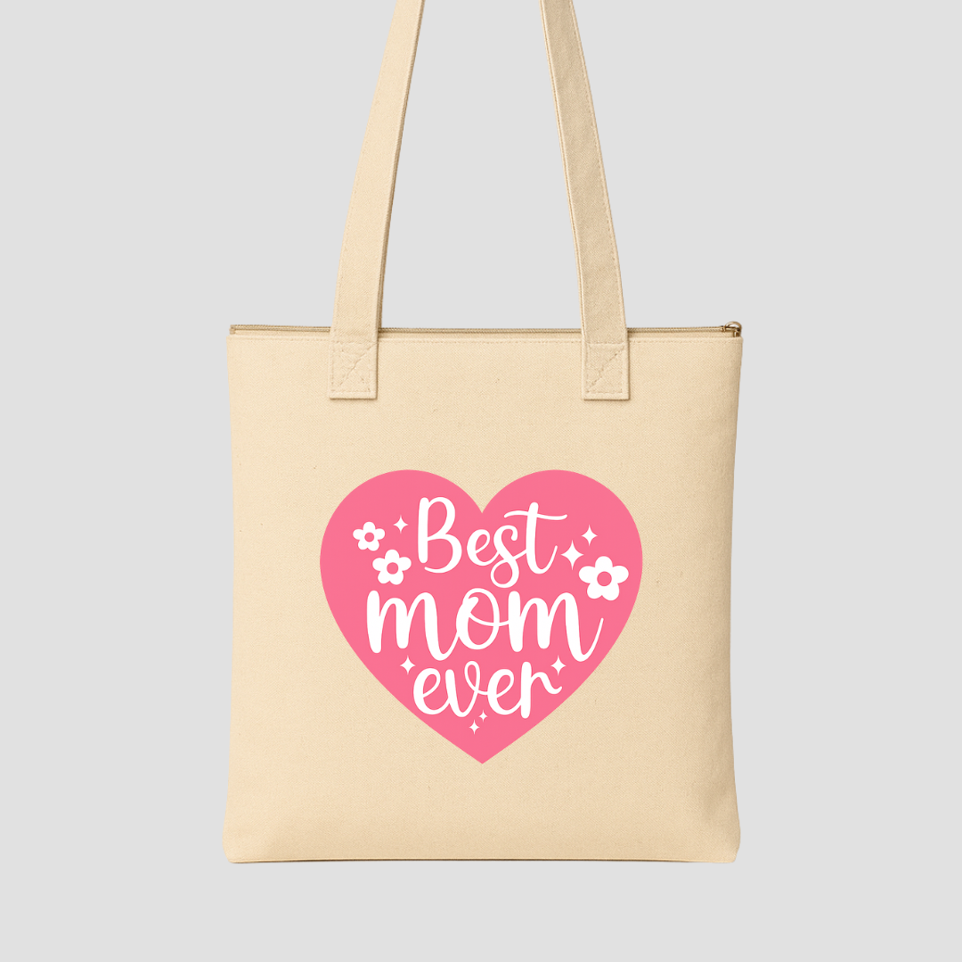 Best Mom Ever Tote Bags Kia & Kel