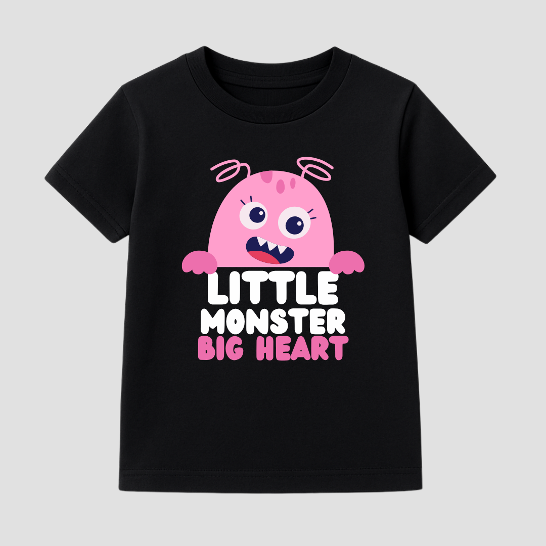 Little Monster Kids Short Sleeve T-Shirt