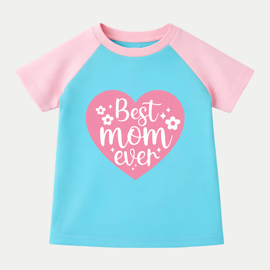 Best Ever Love Kids Short Sleeve T-Shirt