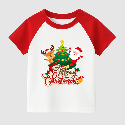 Merry & Bright Kids Short Sleeve T-Shirt