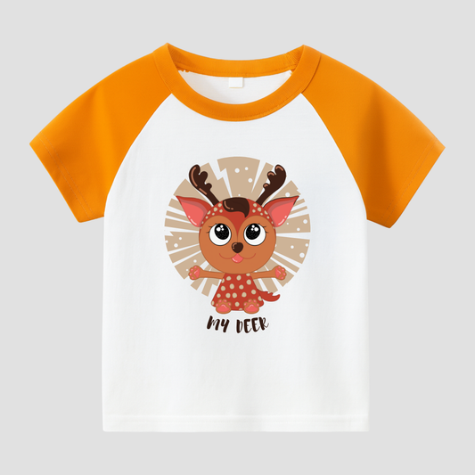 My Deer Kids Short Sleeve T-Shirt