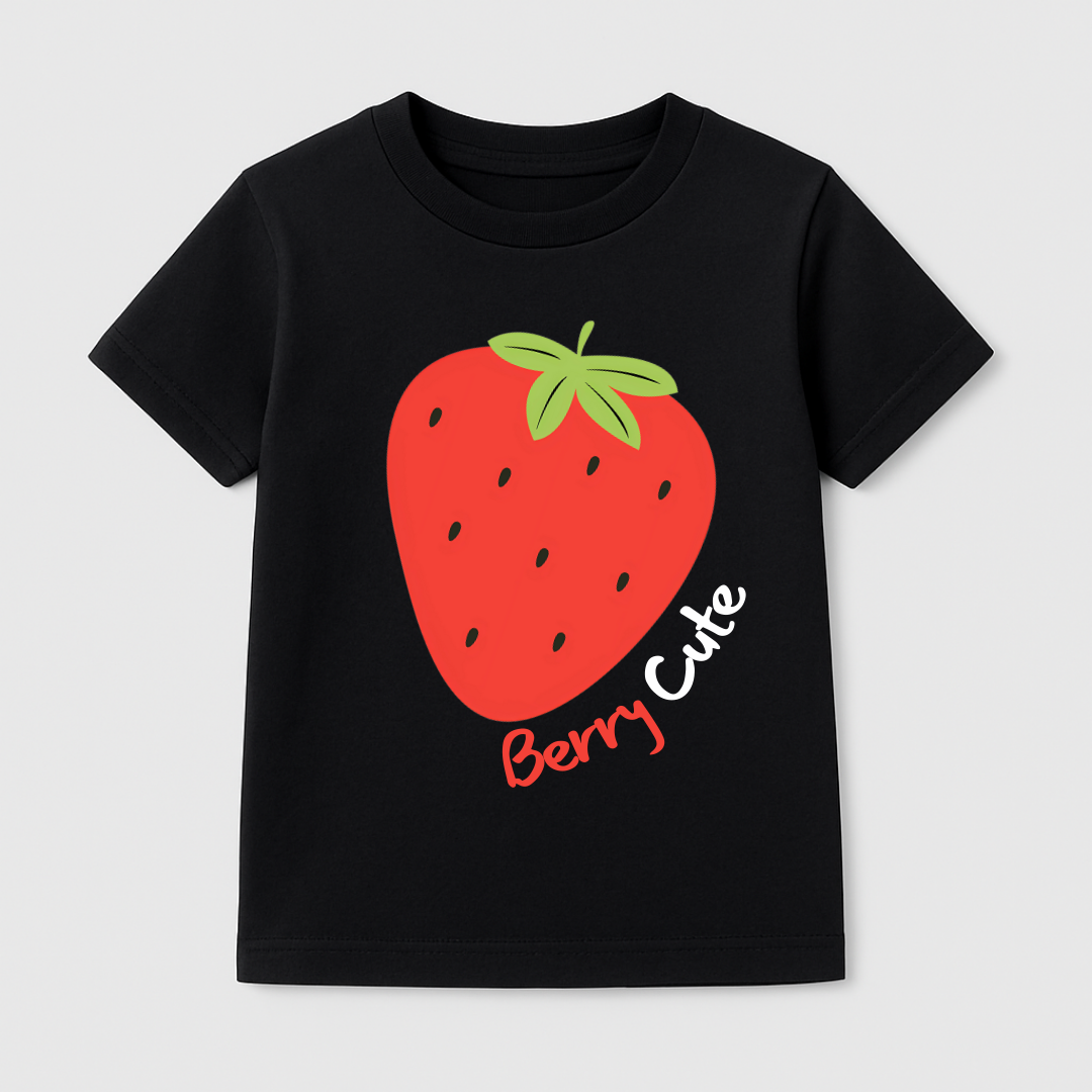 Berry Cute Kids Short Sleeve T-Shirt Kia & Kel