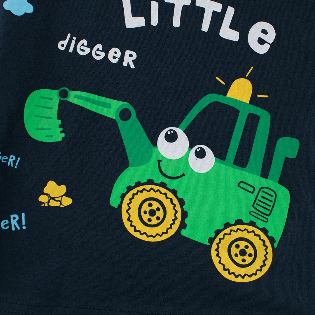 Little Digger Kids Short Sleeve T-Shirt