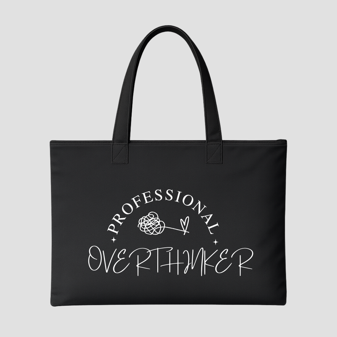 Overthinker Energy Tote Bags Kia & Kel