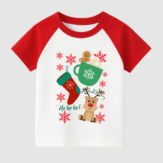 Holiday Cheer Kids Short Sleeve T-Shirt
