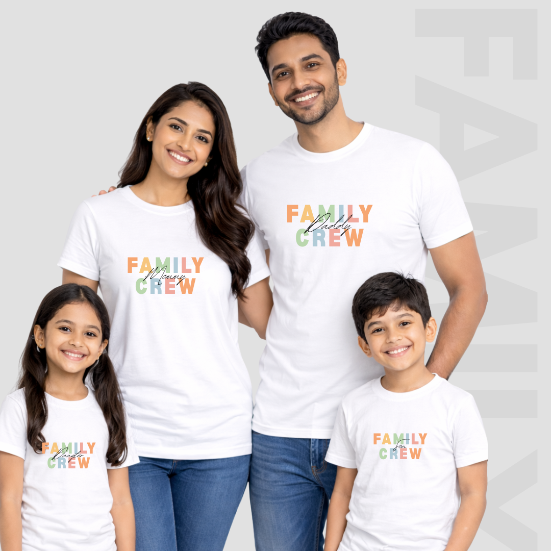 Family Crew Family Tees Kia & Kel