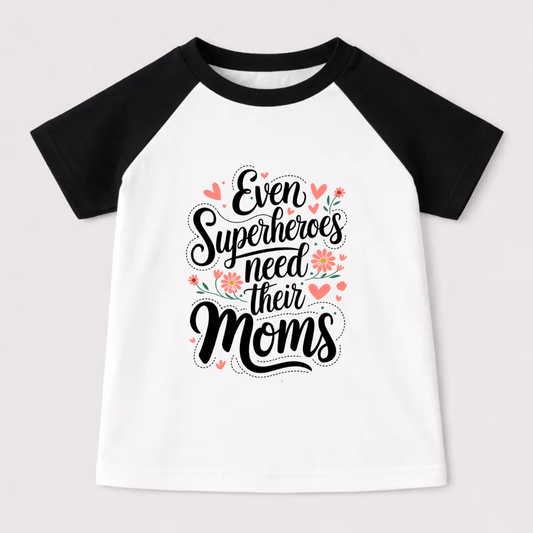 Supermom Squad Kids Short Sleeve T-Shirt